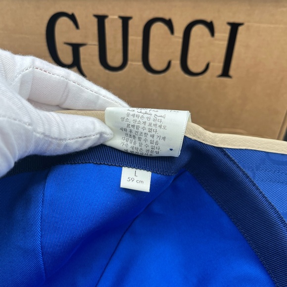 Gucci Blue ‘Off The Grid’ Baseball Cap / Hat - NIB all inclusive - Picture 9 of 12